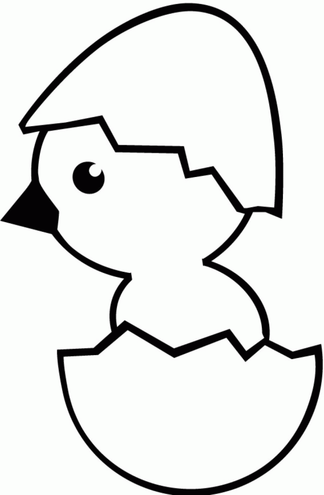 Chick Coloring Page For Kids Printable Coloring Sheet 99Coloring 