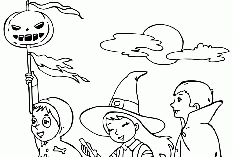 Halloween Coloring Pages Printable - Free Coloring Pages For 