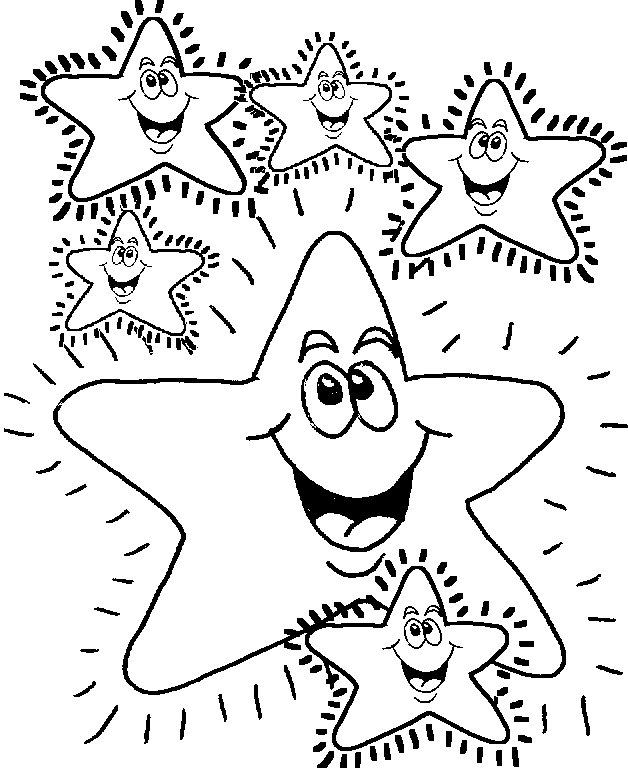 Christmas Star Shine Coloring Pages - Christmas Coloring Pages 