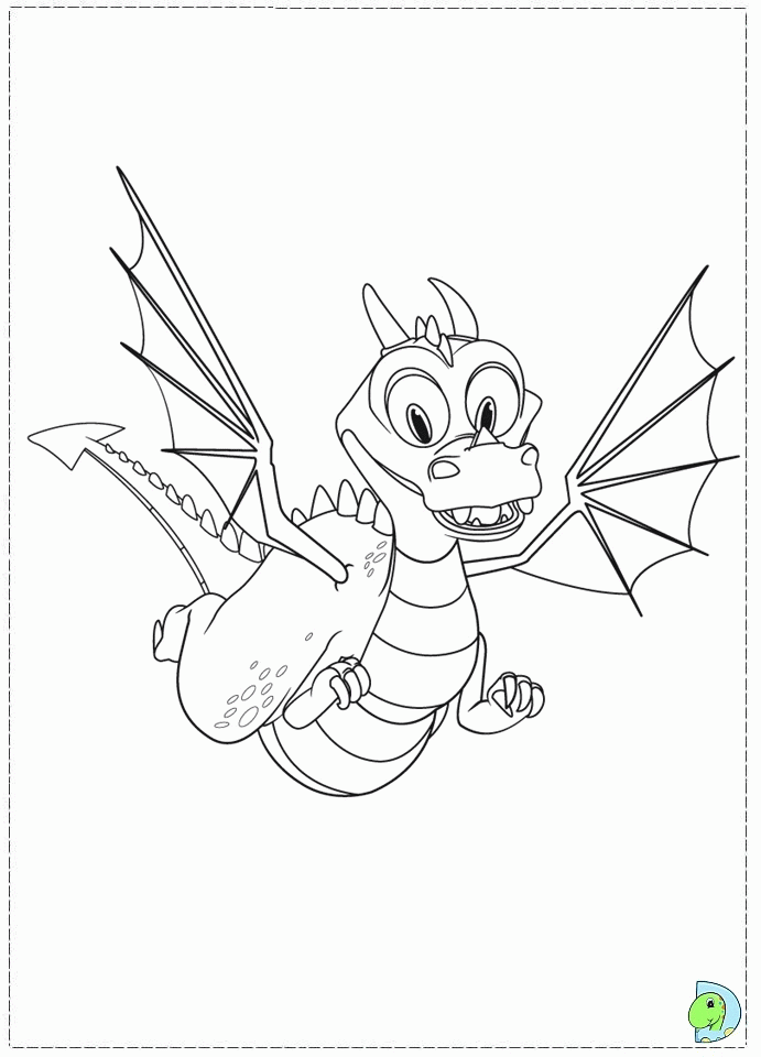 Mike the Knight Coloring page
