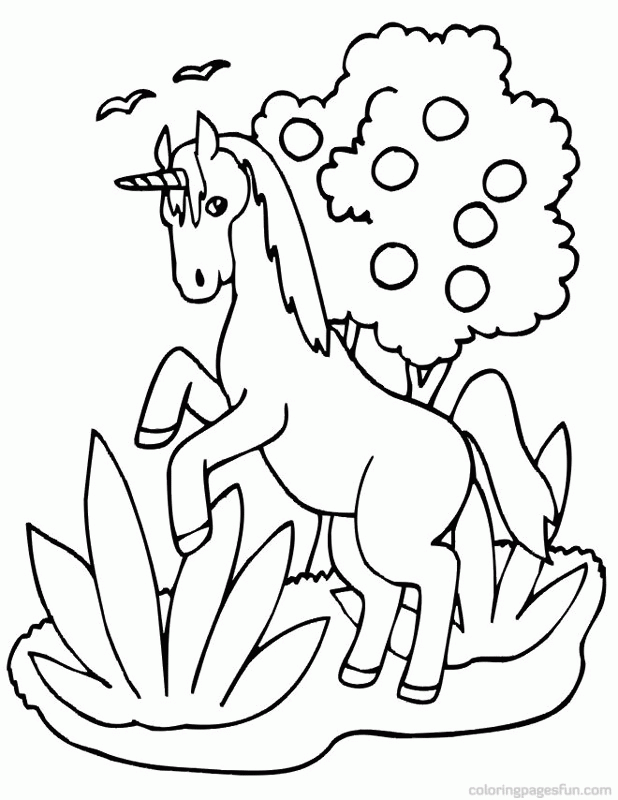 Unicorn | Free Printable Coloring Pages – Coloringpagesfun.com 