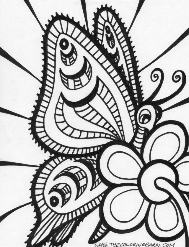 Printable Detailed Coloring Pages - Coloring Home