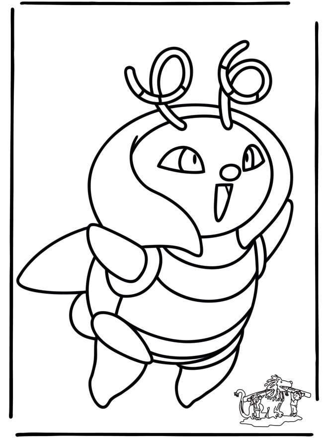 Coloring Pages Pokemon Eevee Colouring There Was