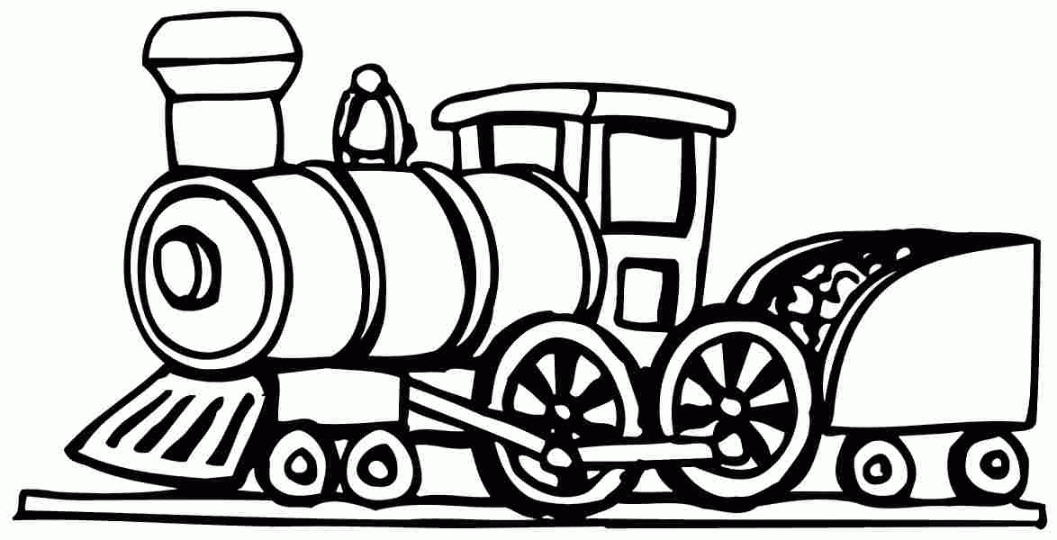 Printable Free Transportation Train Coloring Pages For Kids 