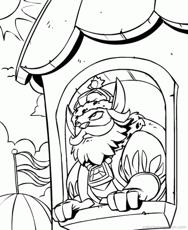 Neopets – Brightvale Coloring Pages 10 | Free Printable Coloring 