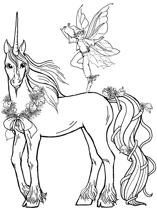 Unicorn Coloring Pages (51 of 51)