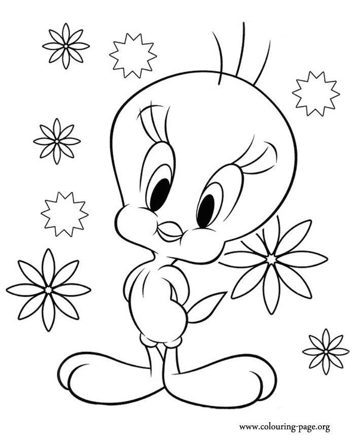 Tweety Coloring Pages | Inspire Kids