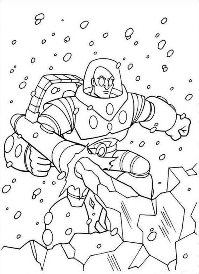 Superfriends Ice Man Coloring Page Coloringplus 50960 Super 