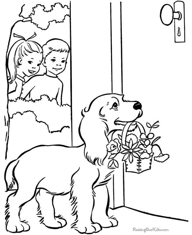 St Valentine Coloring Page - 004