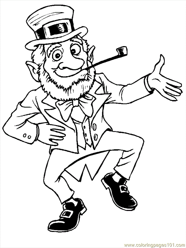 Coloring Pages Patrick3 (Holidays > St. Patrick's Day) - free 