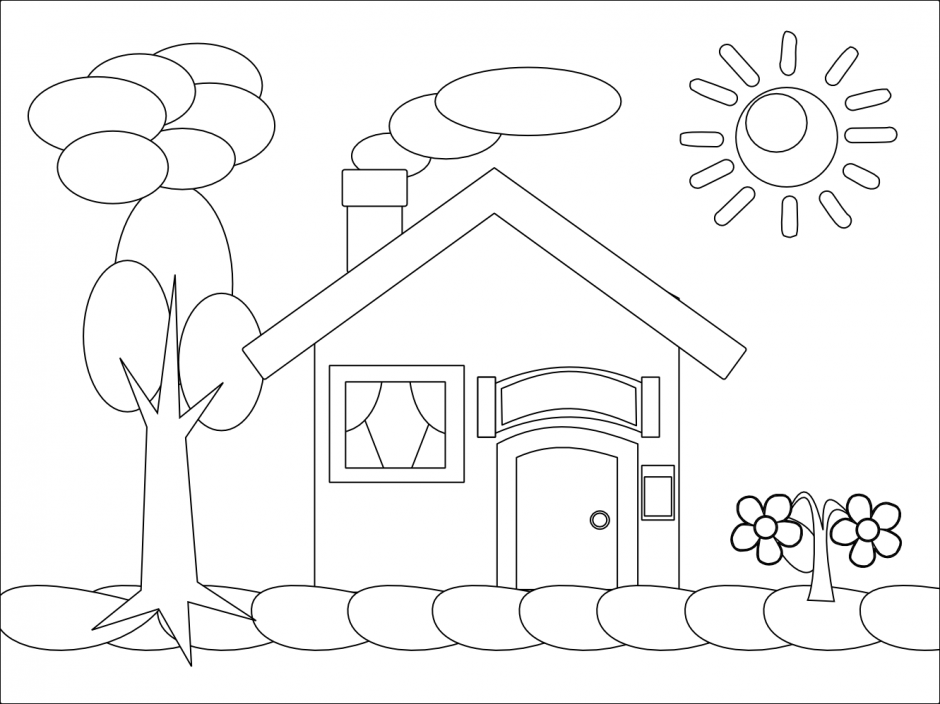 Houses Coloring Pages House Coloring Book Coloring Pages Coloring 