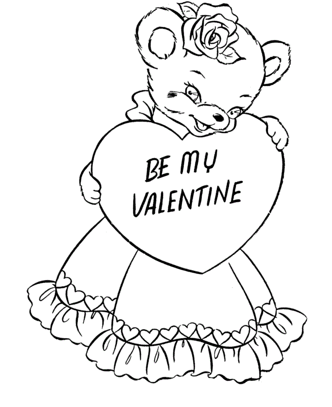 Valentine's Day | Coloring - Part 19