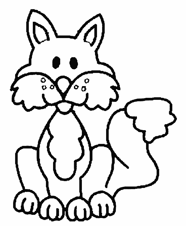 face fox Colouring Pages (page 2)