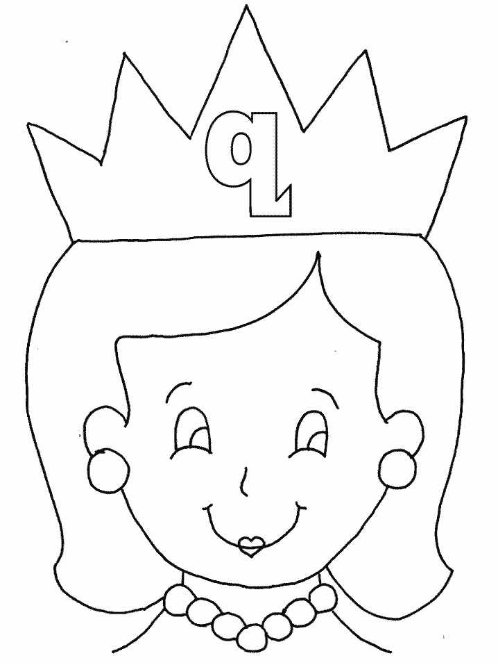 Alphabet # Q Coloring Pages & Coloring Book
