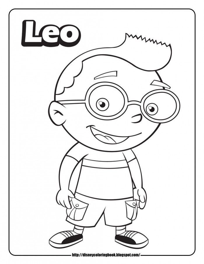 Little Einsteins Coloring Page For Kids