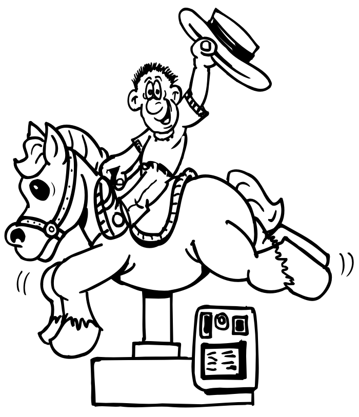 Download Horse Riding Coloring Pages - Coloring Home