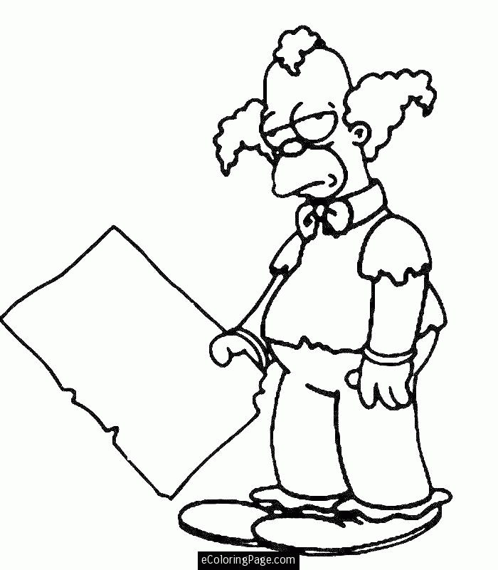 abraham simpson Colouring Pages (page 2)