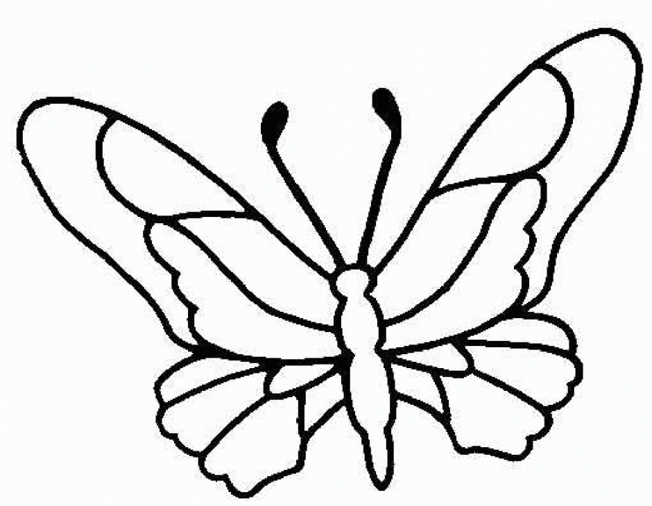 Butterfly Coloring Pages For Kids To Print Color Pages For Kids 