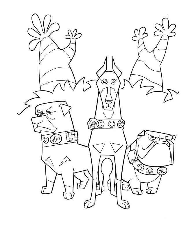 Print The Team Dog Coloring Pages: Print The Team Dog Coloring Pages