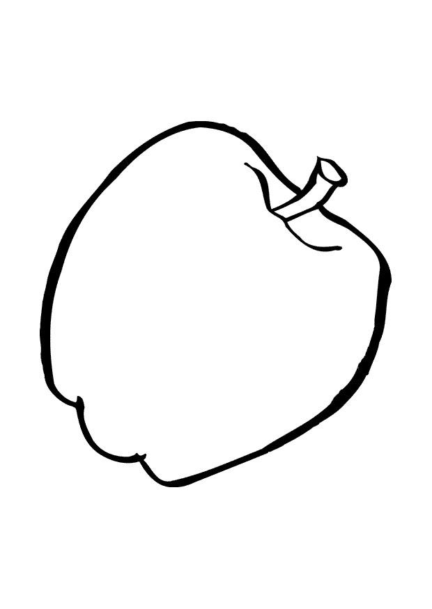 Coloring page apple - img 9548.