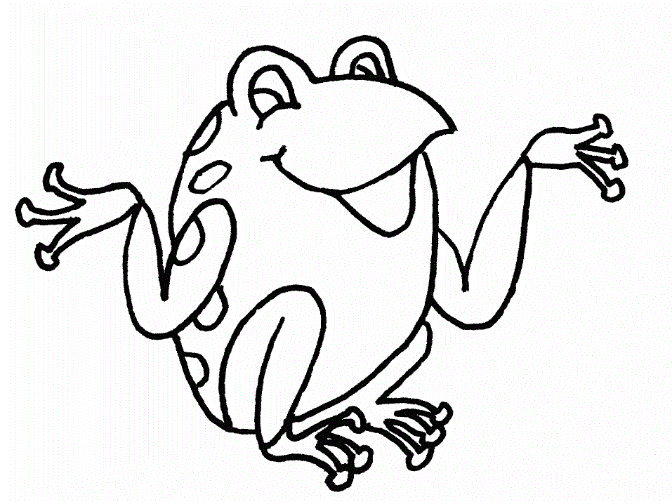 Frog Coloring-96 | Lesson Plan Now