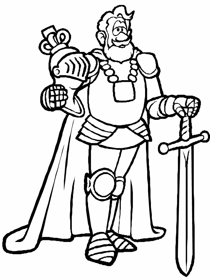 queen knight fantasy coloring pages book