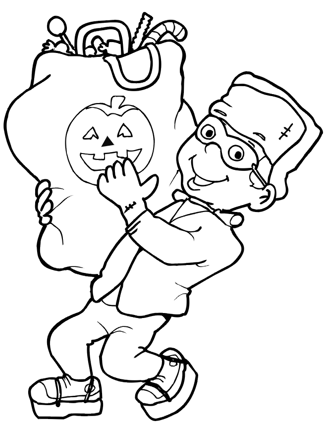 Unique Halloween Coloring Pages | Download Free Coloring Pages