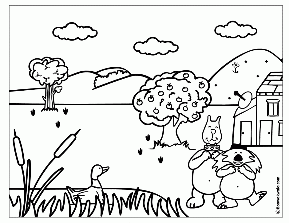 Toonpeps Free Printable Vegetable Garden Coloring Pages For Kids 