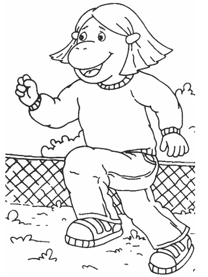 Arthur 19 Cartoons Coloring Pages & Coloring Book