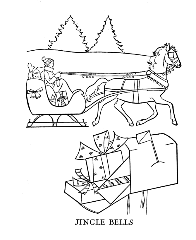 christmas horse coloring pages  coloring home