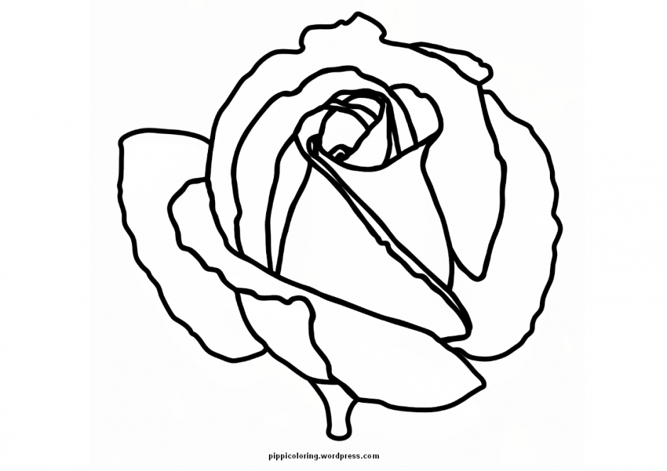 Printable Roses Coloring Pages For Kids They Who Search 280347 
