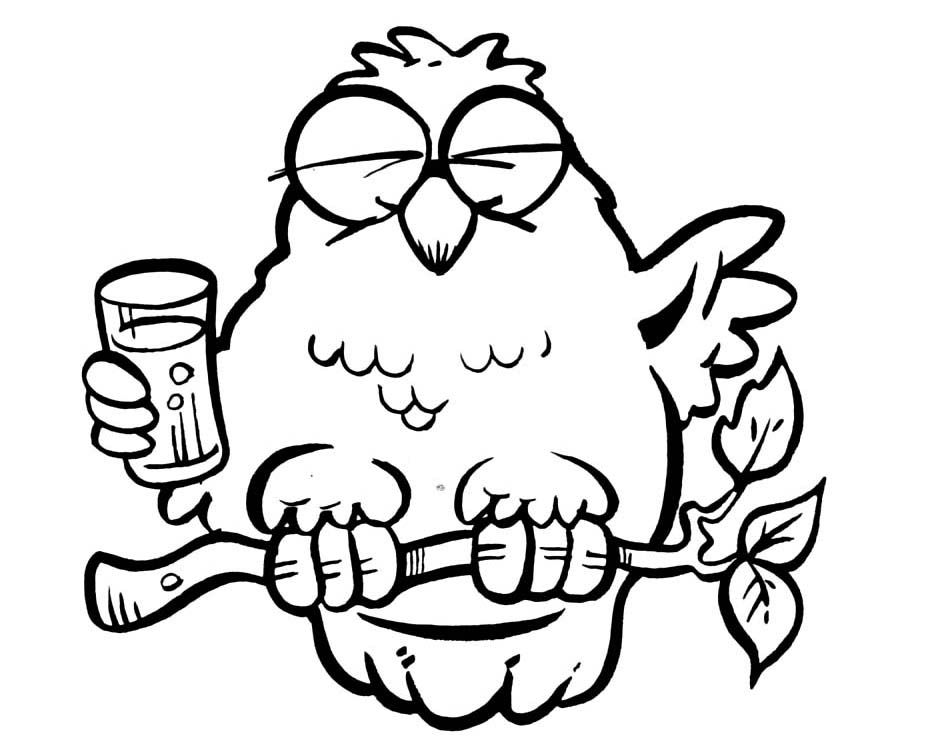 Pictures Of Owls To Color | Animal Coloring pages | Printable 