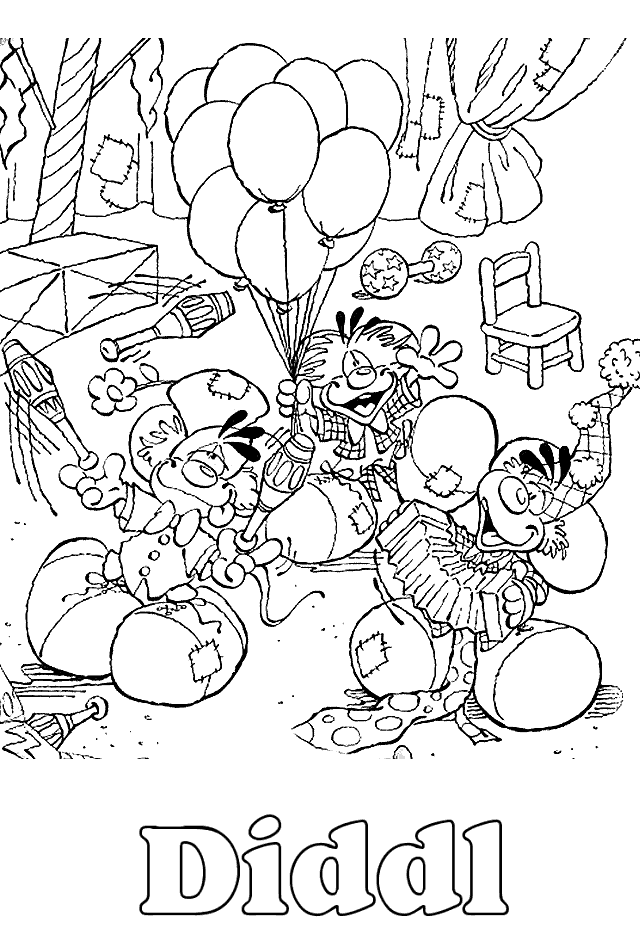Coloring Page - Diddl coloring pages 29