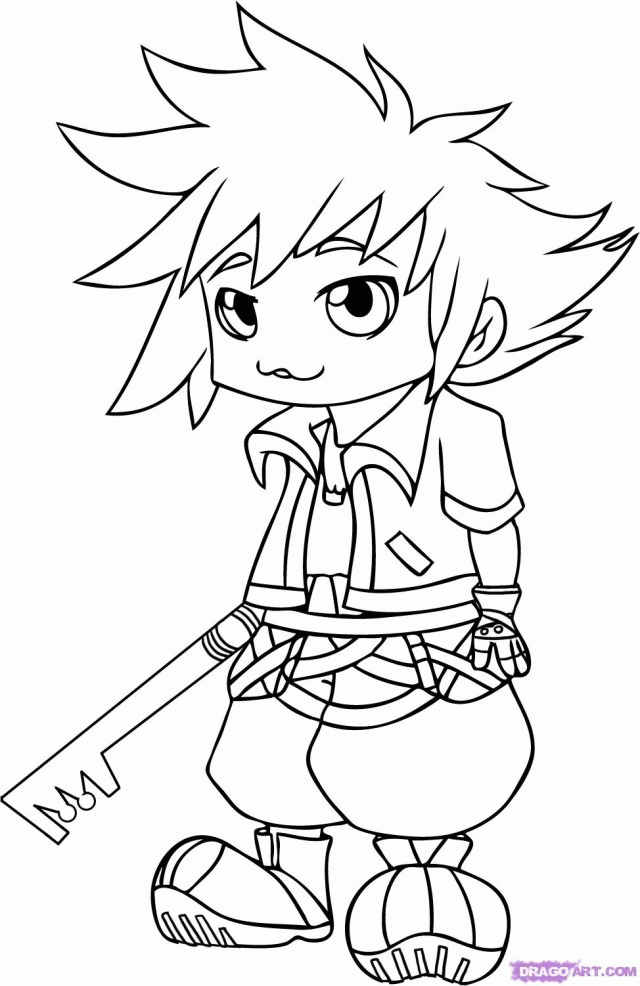 Kingdom Of Hearts Coloring Pages Kingdom Hearts Coloring Pages 