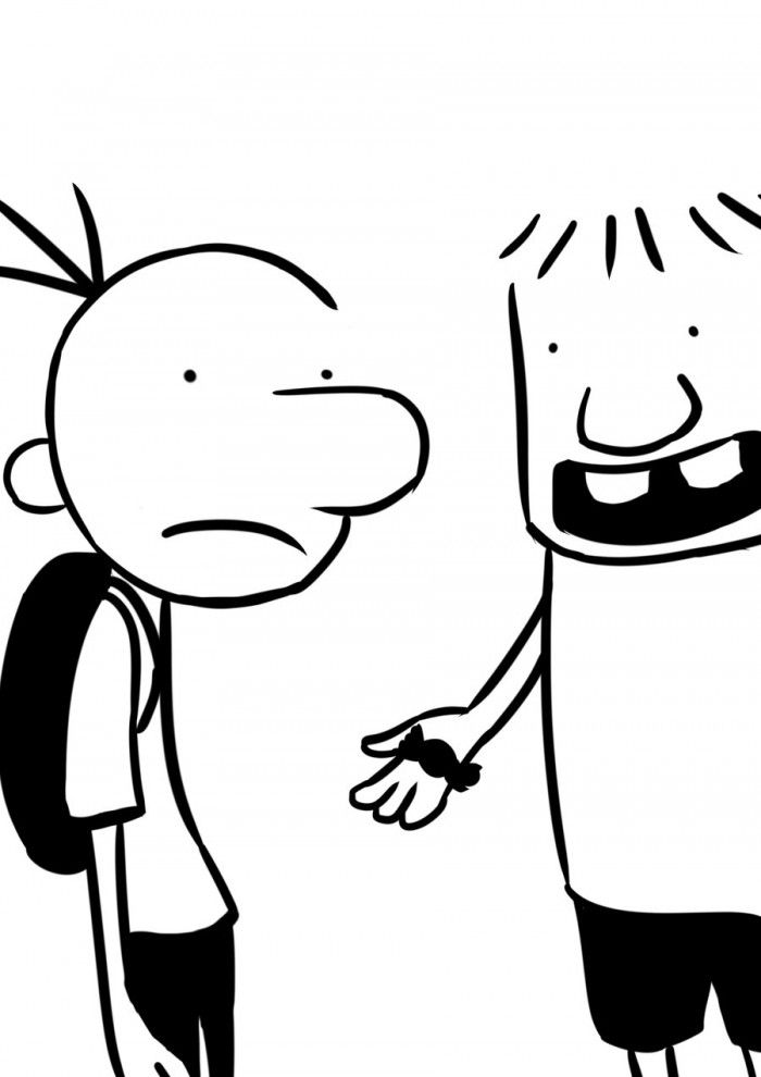 Diary Of A Wimpy Kid Coloring Pages | 99coloring.com