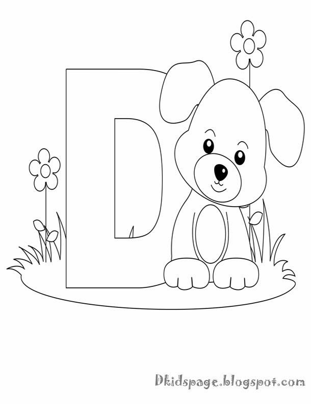 Letter D Dog