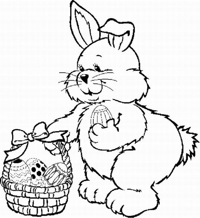Childrens Easter Coloring Pages 9 | Free Printable Coloring Pages