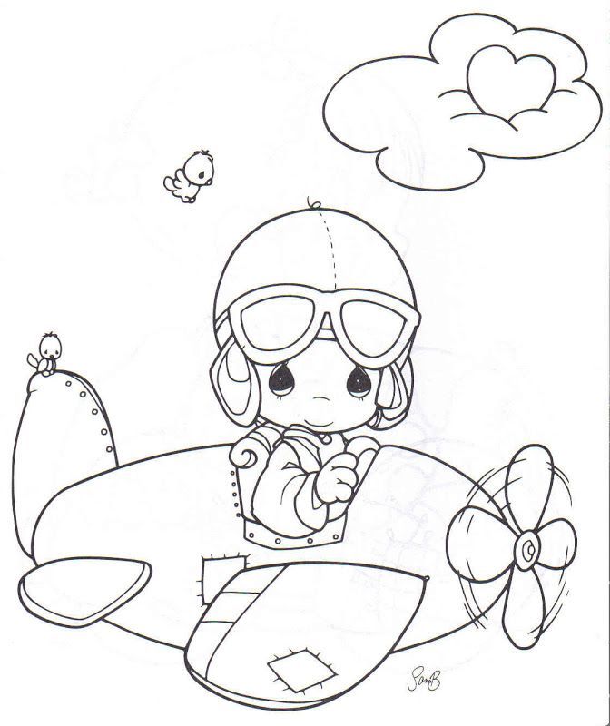 Coloring Pages: precious moments | Copic Coloring