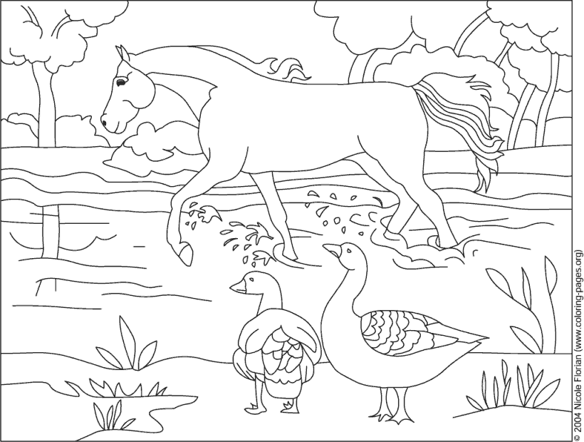 spring children and fun coloring page strawberries