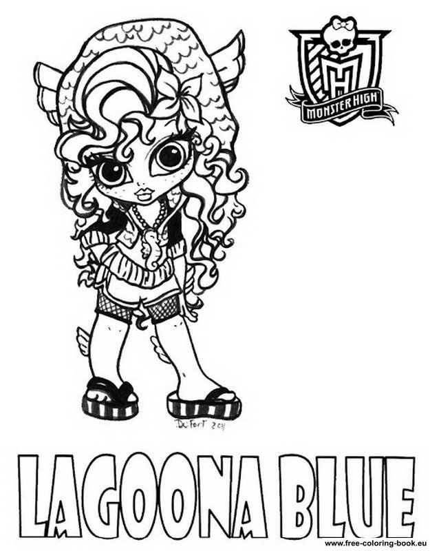 Monster high printing coloring pages | coloring pages for kids 