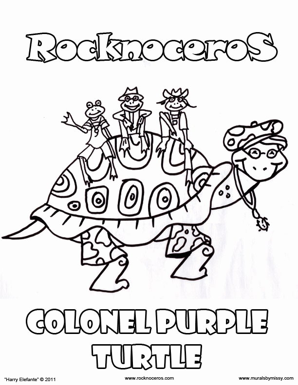 Colonel Purple Turtle