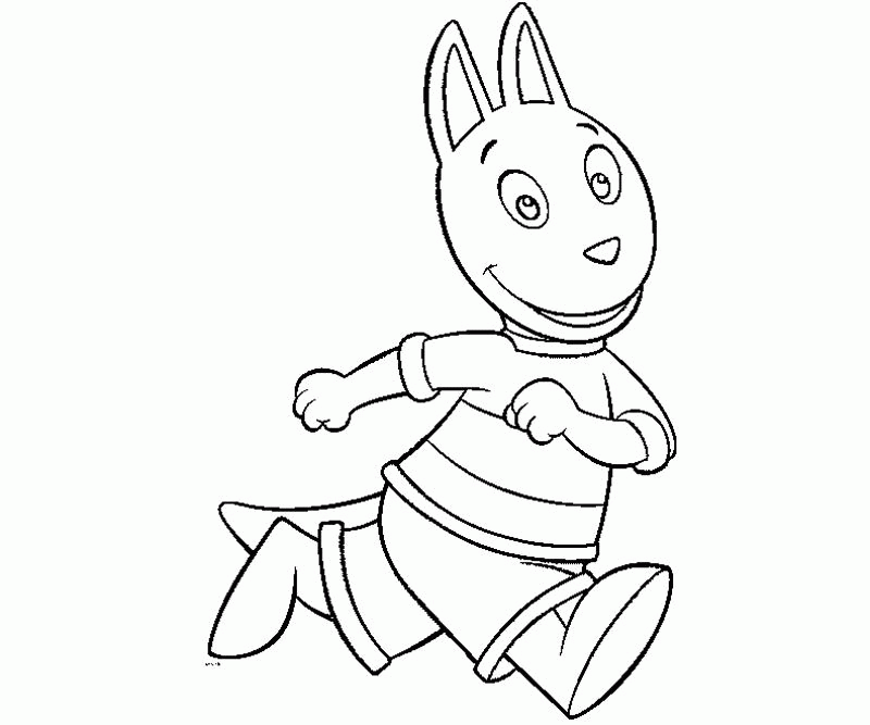 Backyardigans Coloring Pages backyardigans super spy coloring 