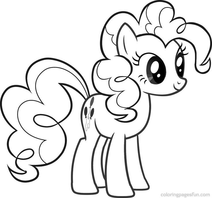 My Little Pony Pinkie Pie Coloring Pages | birthday my little pony | …