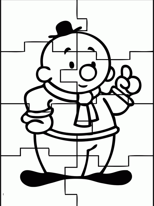 Happy Play Bumba Puzzle Coloring Pages - Games Coloring Pages 