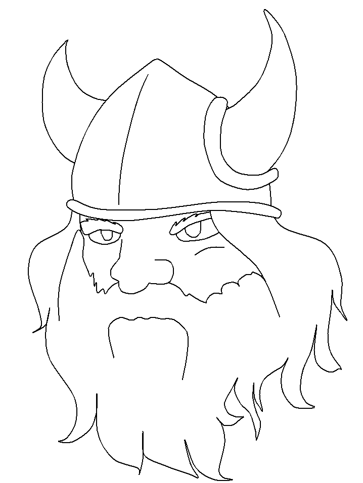 Norway Viking5 Countries Coloring Pages & Coloring Book