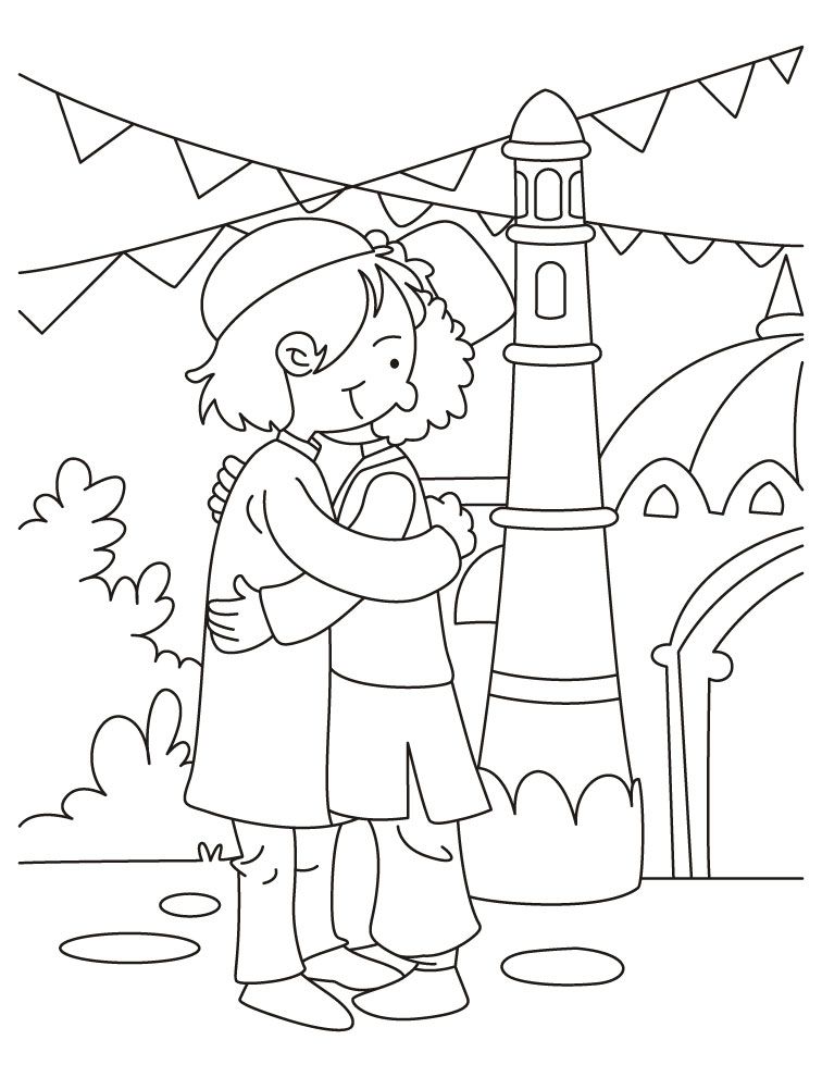 Eid Coloring Pages (14) - Coloring Kids
