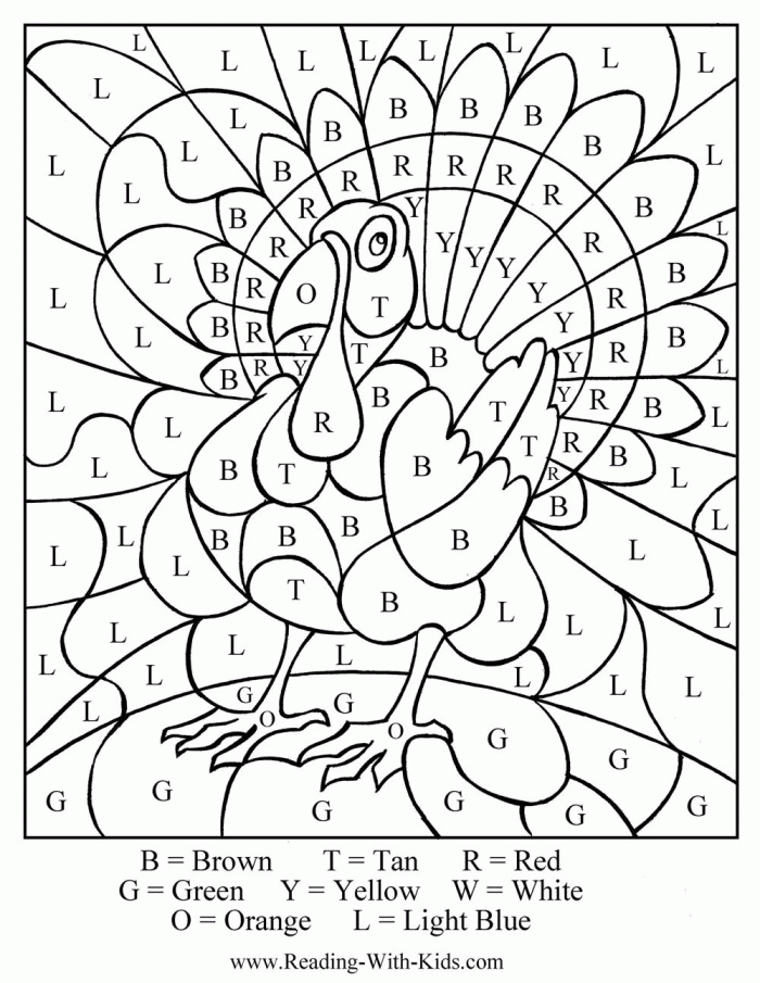 Printable Thanksgiving Coloring Pages Picture