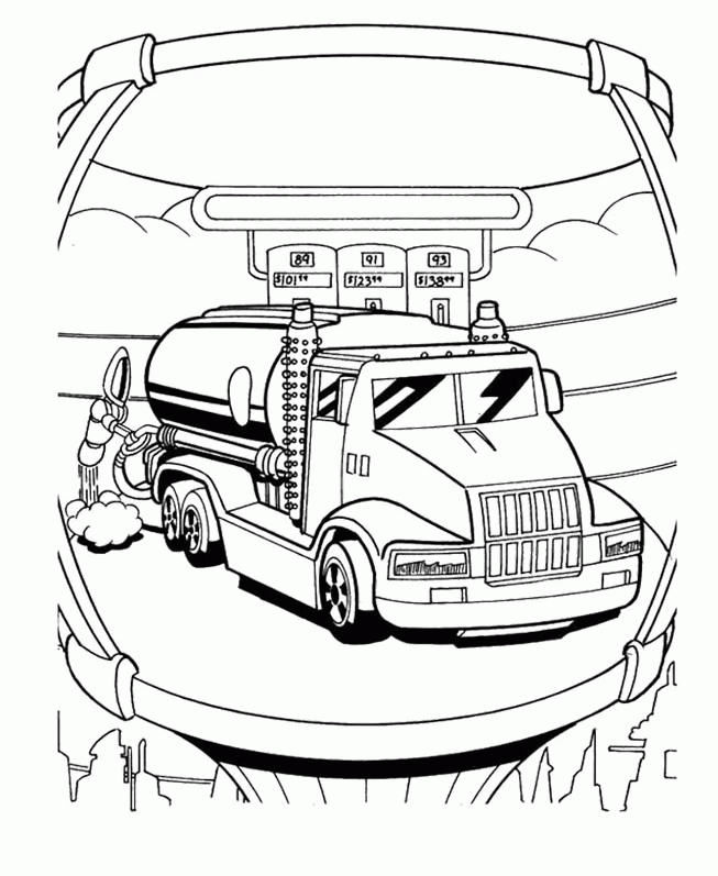 Kids wheel bincando Colouring Pages (page 3)