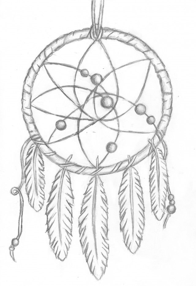 Owl Dreamcatcher Drawing Drawing And Coloring For Kids 256733 