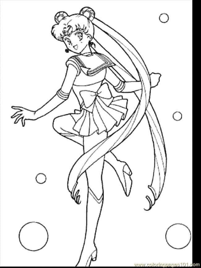 Sailor Moon Printable Coloring Pages - Coloring Home